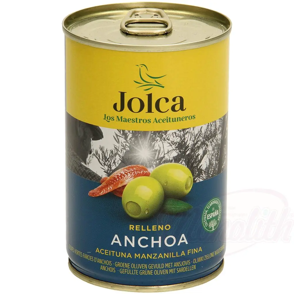 [48921] JOLCA - Olives vertes farcies aux anchois