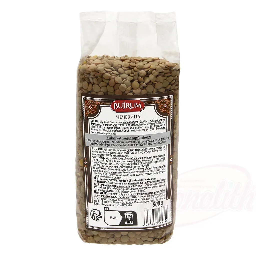BUJRUM - Lentilles