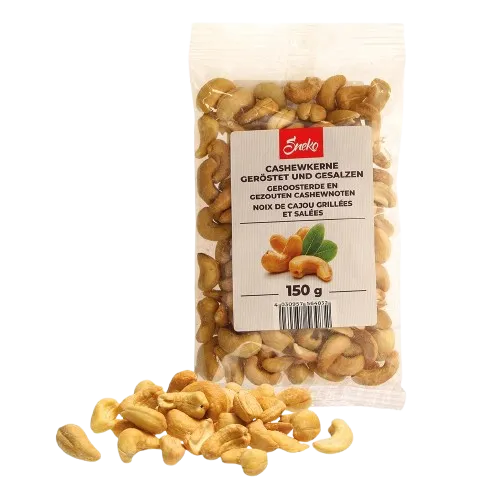 [56483] SNEKO - Noix de cajou grillées et salées 150g