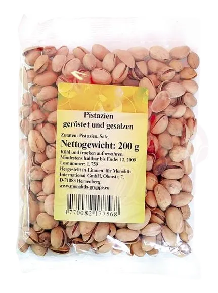 [56900] ALVO - Pistaches grillées 200g