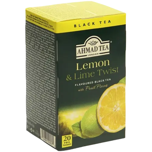 [58904] AHMAD TEA - Thé noir au citron/citron vert