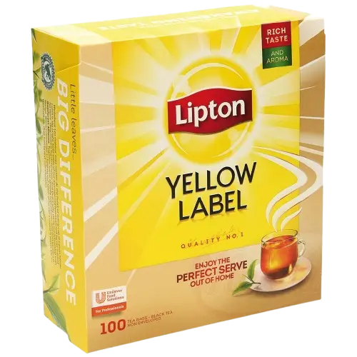 [58928] LIPTON - Thé noir "Yellow Label"