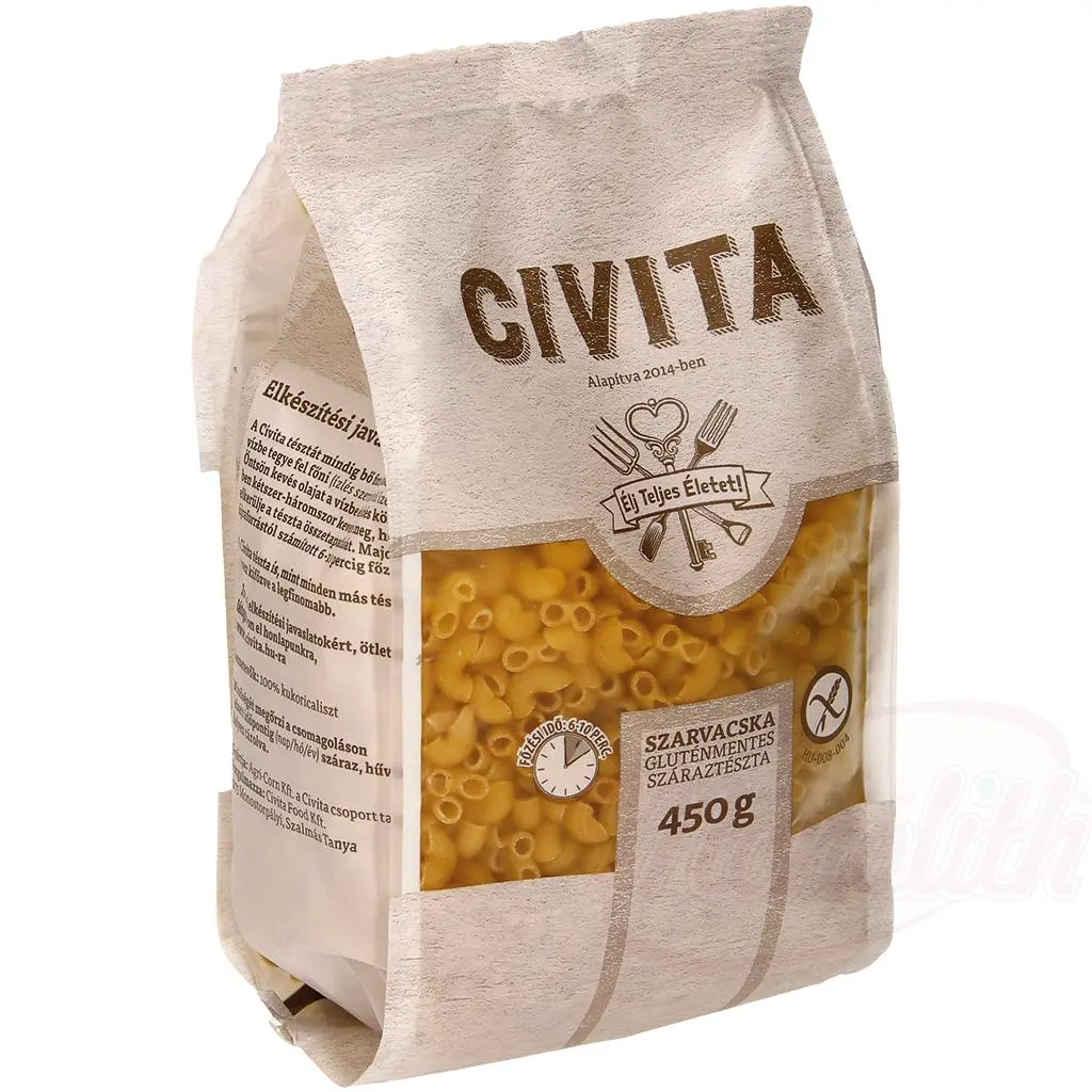 [72922] [72922] CIVITA - Cornetti à base de farine de mais 450g