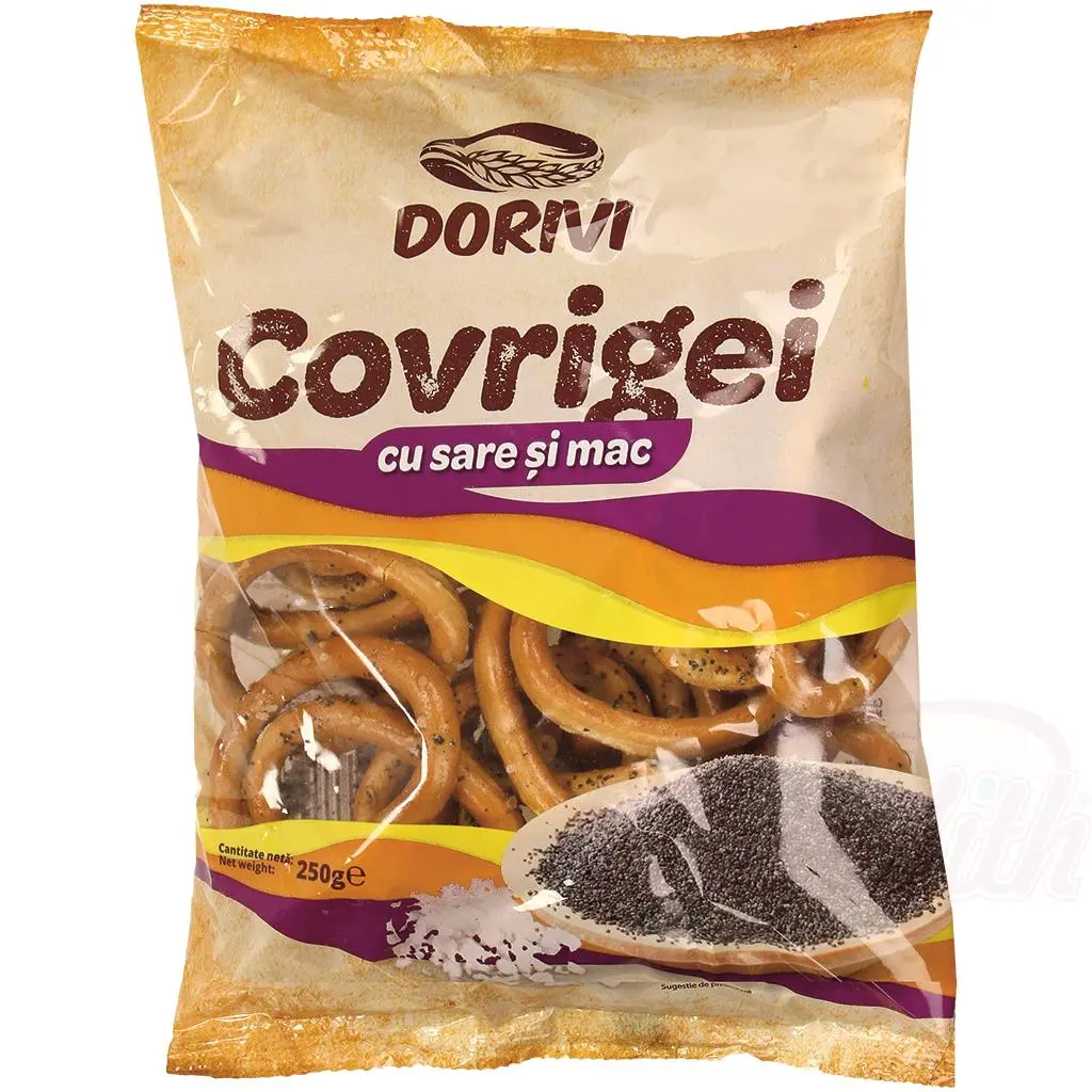 DORIVI - Biscuits en anneaux aux graines de pavots