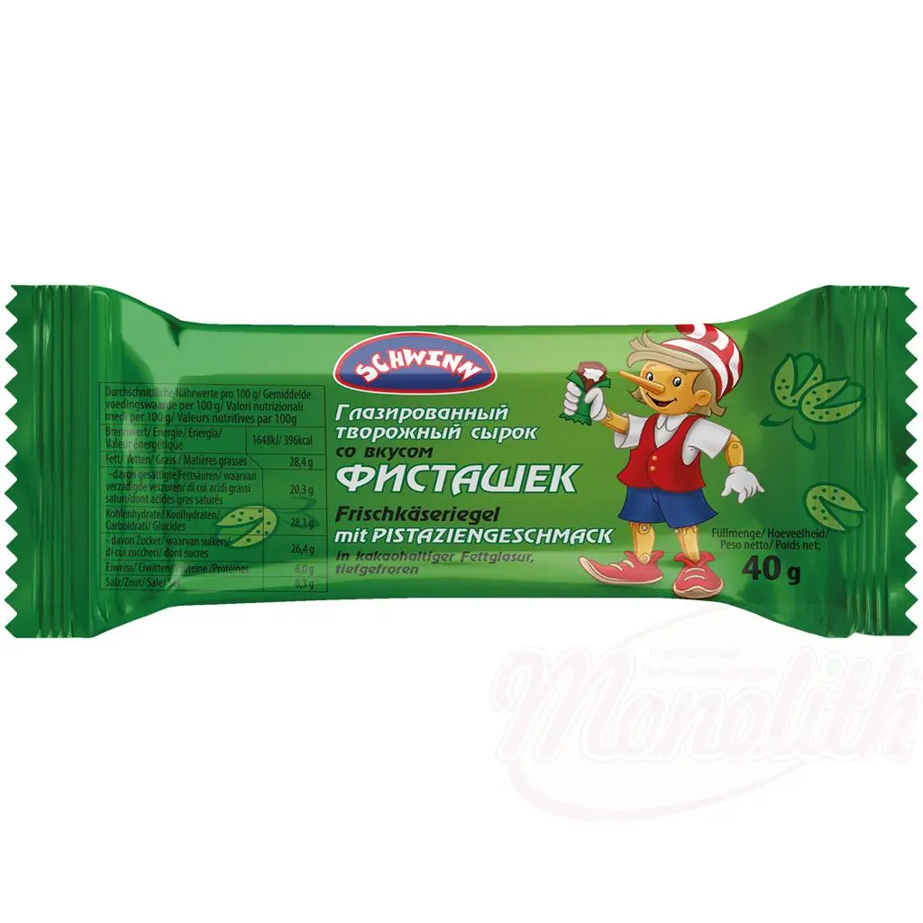SCHWINN - Fromage blanc saveur pistache 40g