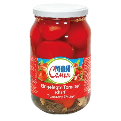 MOJA SEMJA - Tomates marinées, épicée 880g