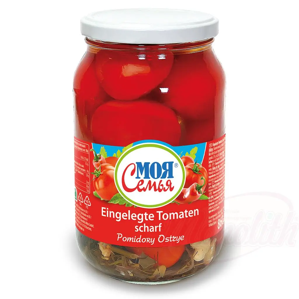 MOJA SEMJA - Tomates marinées, épicée 880g