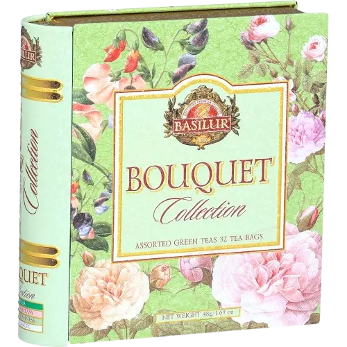 [58747] [58747] BASILUR - Livre de thé 4 variétés de thé vert