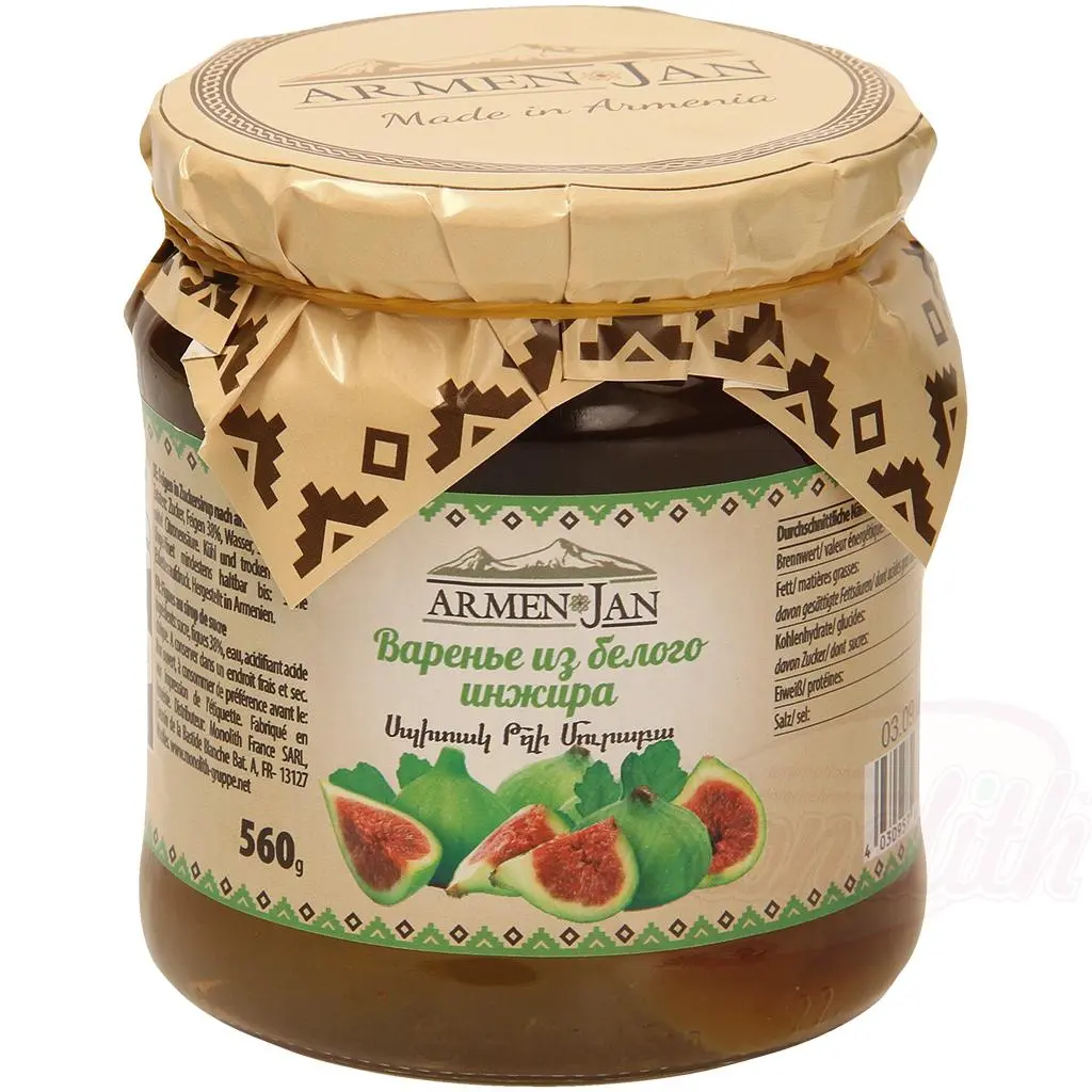 [63104] ARMENJAN - Confiture de figue au sirop de sucre à l'arménienne  560g