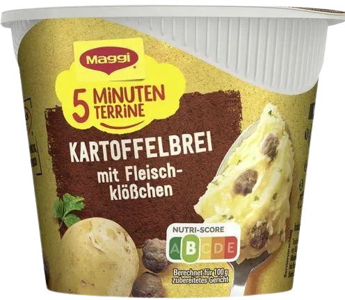 [DE00003] MAGGI - Purée de pommes de terre avec oignons frits et croûtons 56g