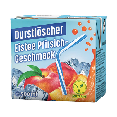 Durstlöscher - Icetea pêche 500ml