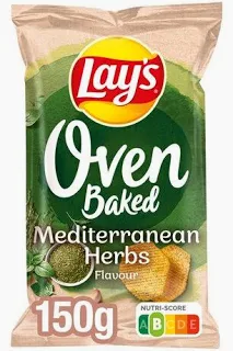 Lay's Oven Mediterranean Herbs 150g