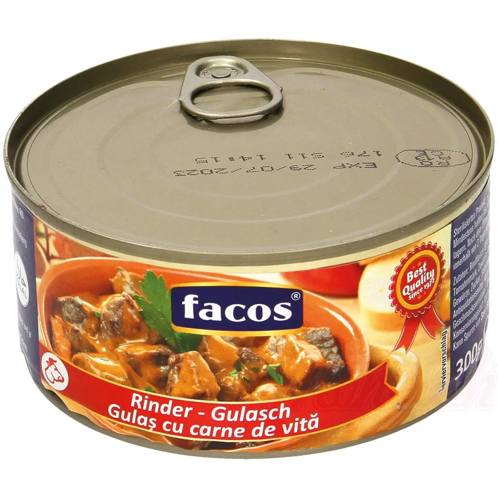 [33903] [33903] FACOS - Goulasch au bœuf HALAL 300g