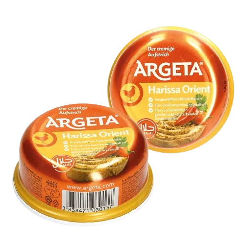 [34974] ARGETA - Paté de poulet 'Harissa Orient' HALAL 95g