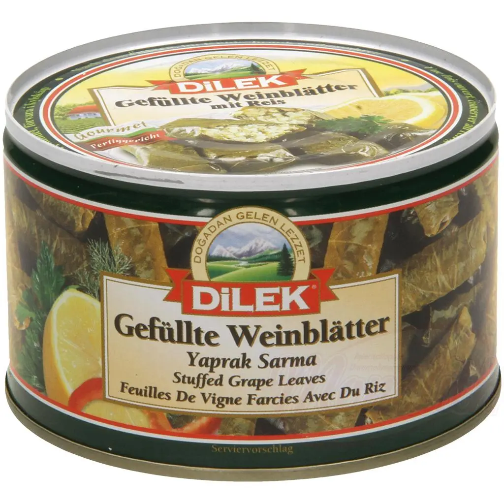 DILEK - Feuilles de vigne farcies au riz 400g