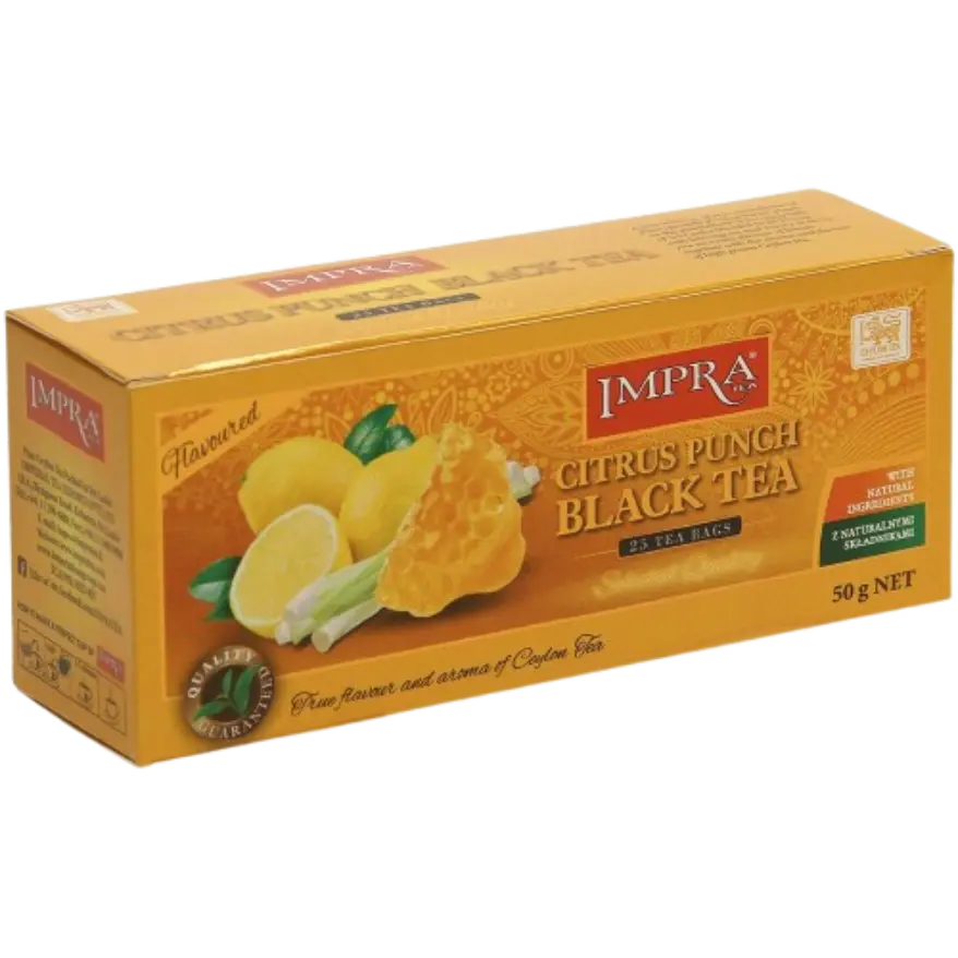 [58624] IMPRA TEA - Thé noir aromatisé « Citrus Punch »