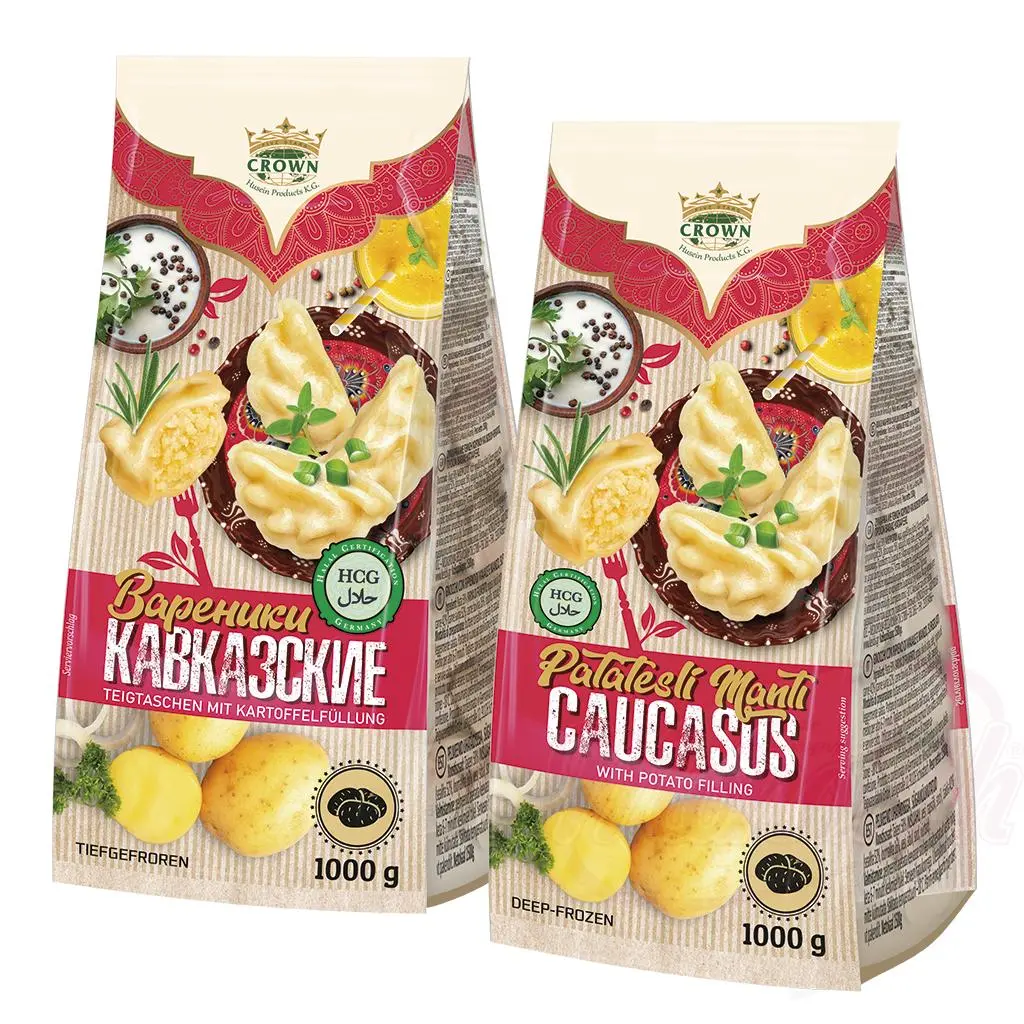 CROWN - Raviolis farcis aux pommes de terre HALAL 1kg