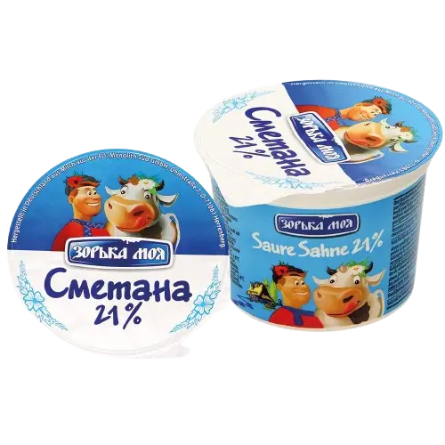 ZORKA MOJA - Crème aigre 21% MG 250g