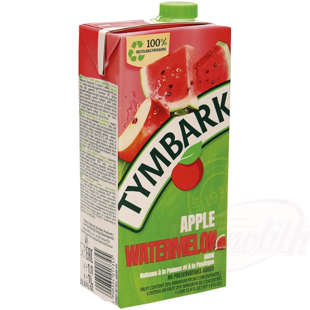 [60553] [60553] TYMBARK - Jus pomme/pastèque 1L