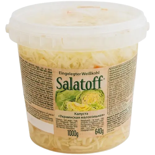 SALATOFF - Chou blanc mariné à l'ukrainienne Malosolna 