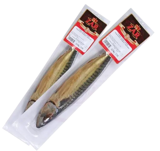 ZAR - Maquereau fumé à froid avec tête, éviscéré