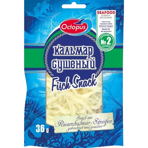 [11169] OCTOPUS - Lamelles de calmar géant, séchées et salées 36g