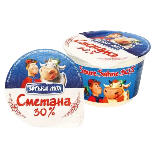 ZORKA MOJA - Crème aigre 30% MG,  200g