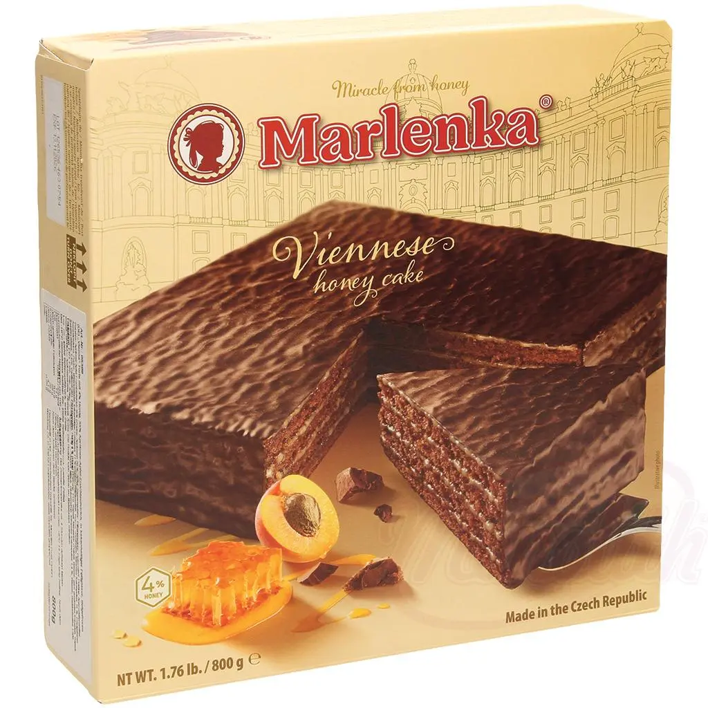 [5399] MARLENKA - Tarte au miel et à l'abricots/pommes 800g