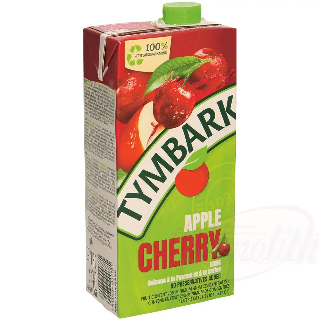 TYMBARK - Jus pomme/cerise 1L