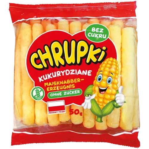 CHRUPKI - Bâtonnets de mais sans sucre 50g