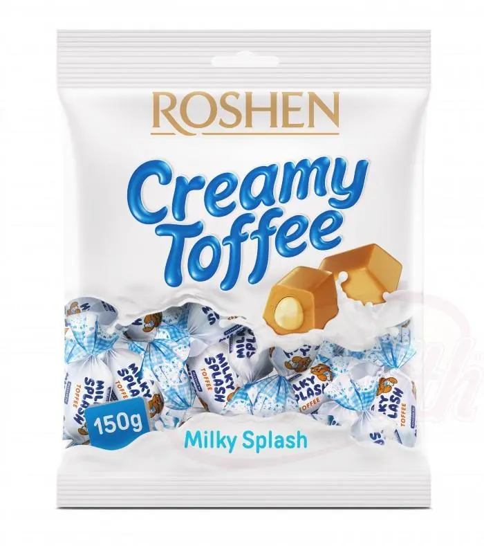 [88203] ROSHEN - Caramel au beurre "Milky Splash" 150g