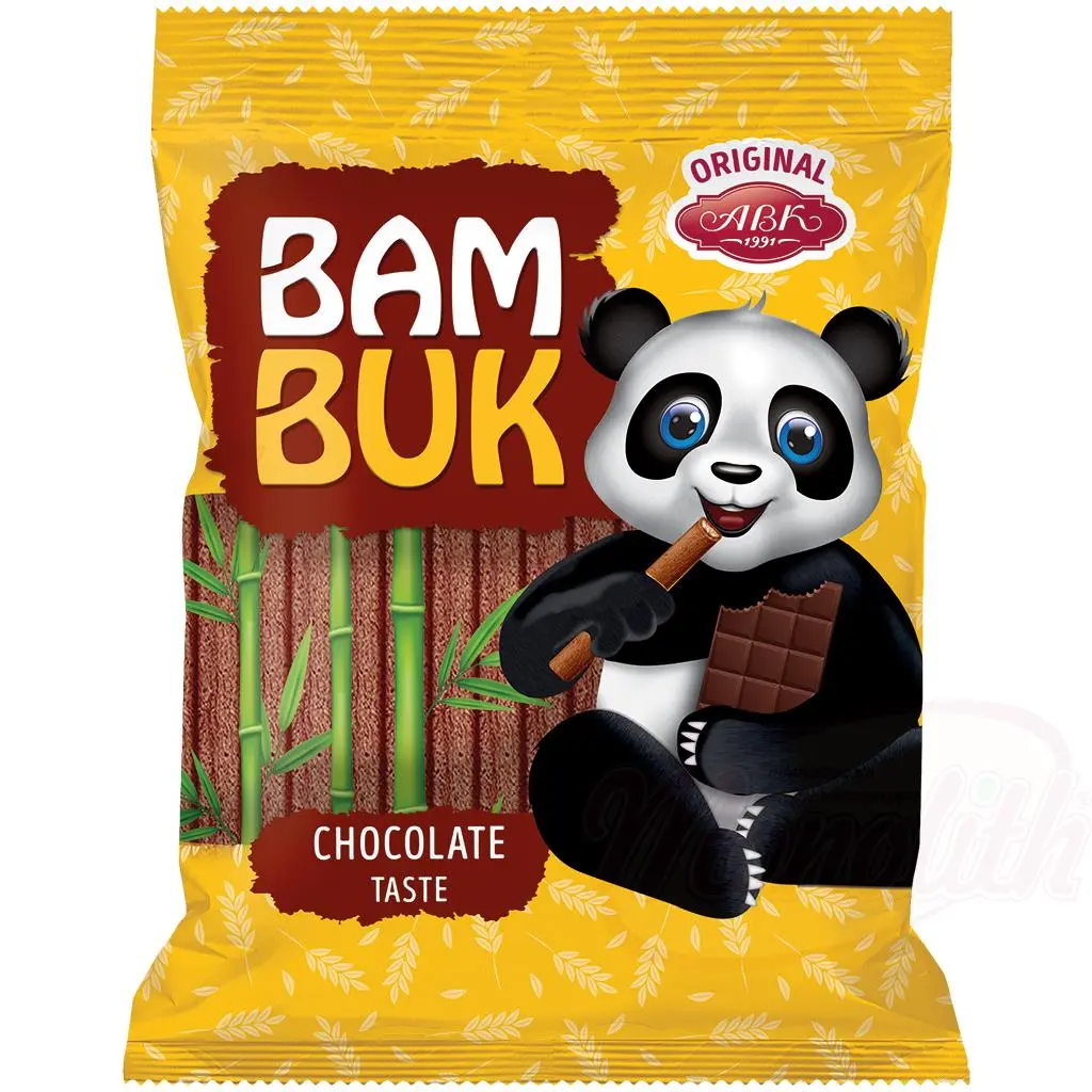 [82263] BAM-BUK - Flûtes fourrées à la crème et au cacao