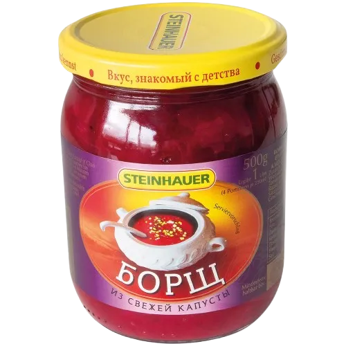 [40001] STEINHAUER - Soupe "Bortsch" à base de chou blanc 500g