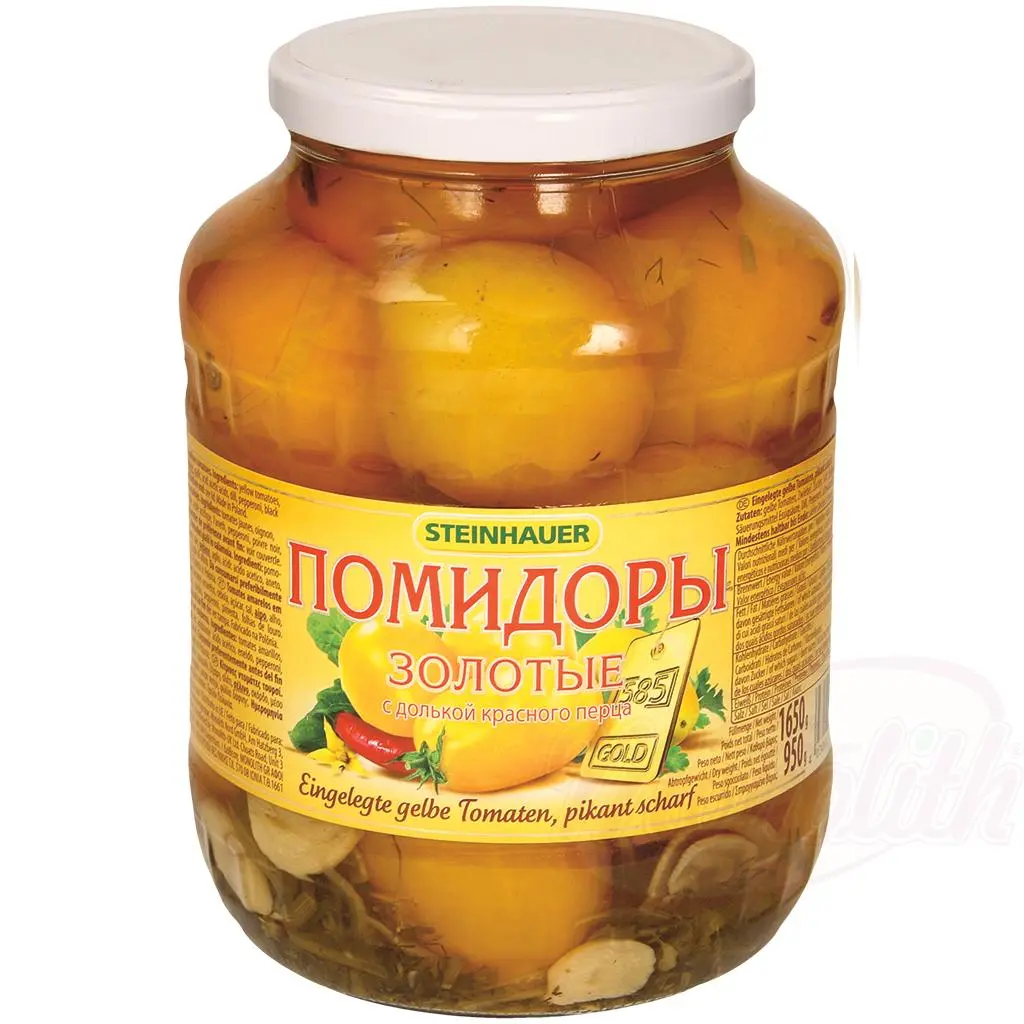 [50013] [50013] Tomates jaunes confites, épicées Pomidory zolotye