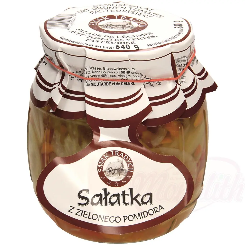 [35177] [35177] Salade de légumes avec tomates vertes, pasteurisé