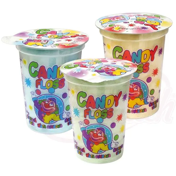 Barbe à papa au goût de fruits