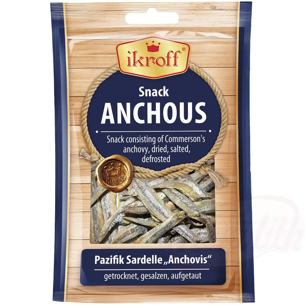 [11236] [11236] IRKOFF - Snack d'anchois séchés et salés 36g