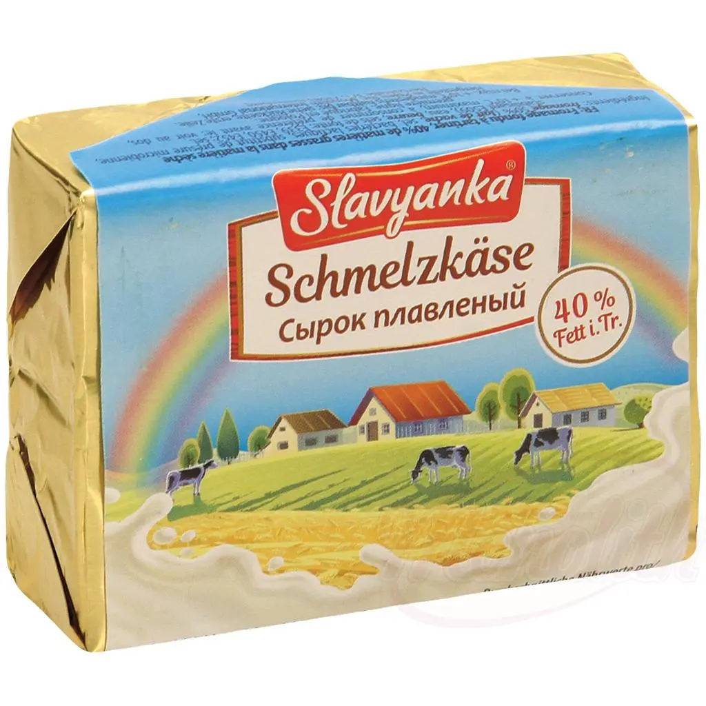 [18769] [18769] SLAVYANKA - Fromage fondu à tartiner 40% MG, 100g