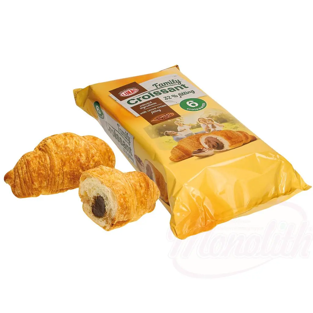 LUKAS - Croissants fourrés à la crème de cacao 270g
