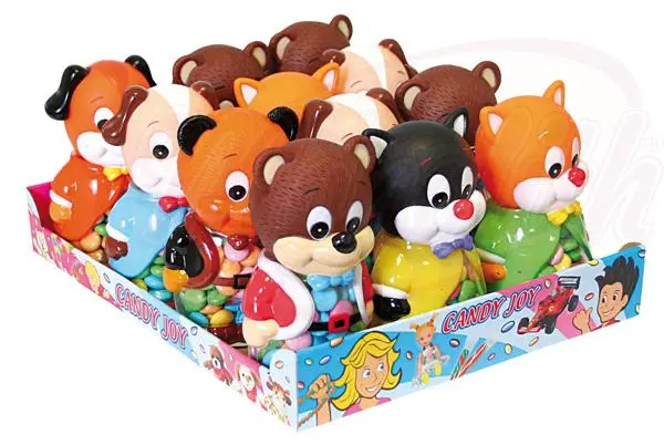 [94907] CANDY JOY - Figurines d'animaux avec dragées  110g