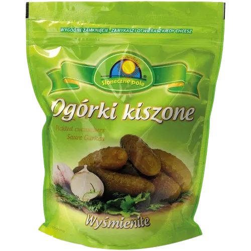 SLONECZNE POLE - Cornichons "Ogoreczki kiszone - Doypak"