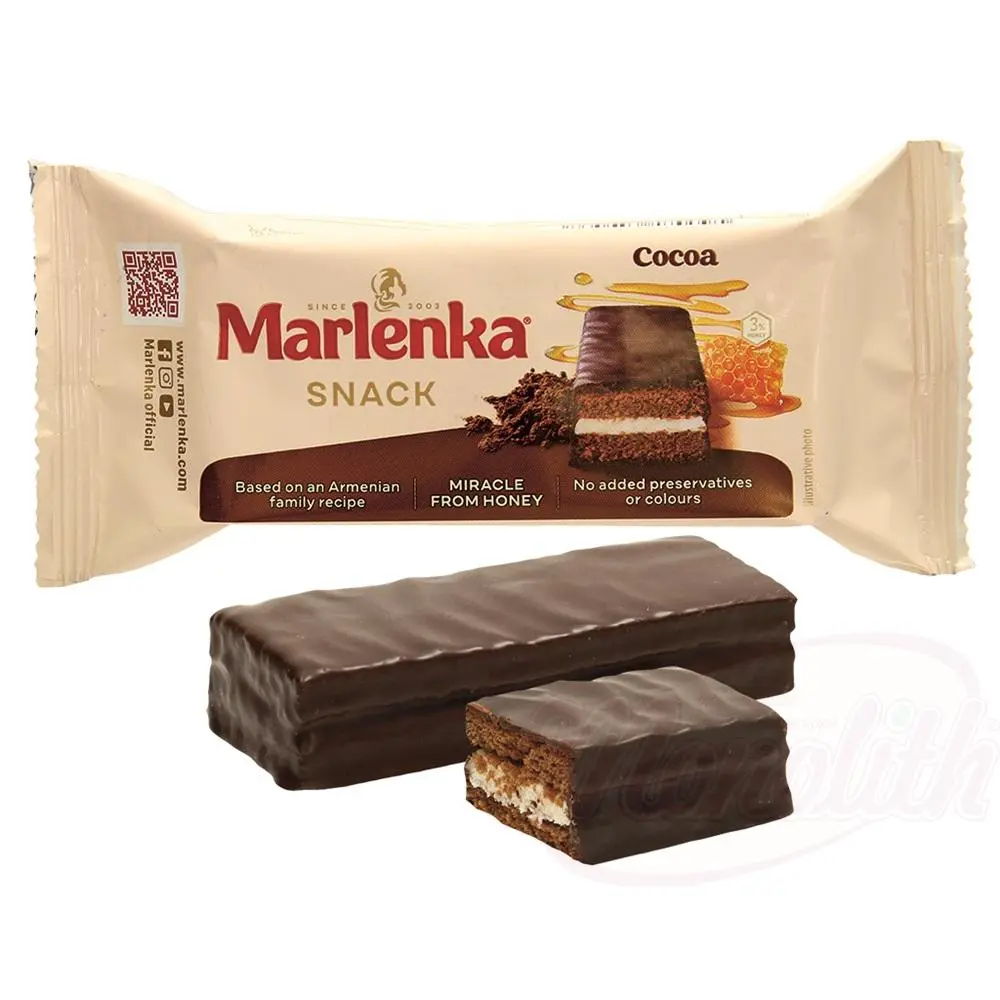 [5318] [5318] MARLENKA - Snack au cacao et fourré à la crème, 50g