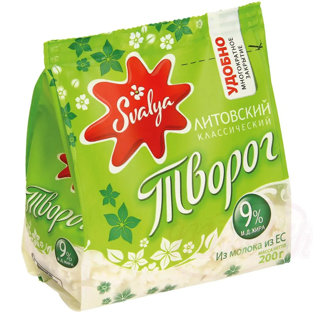[18135] SVALYA - Fromage frais en grains (demi-gras) 9%, 200g