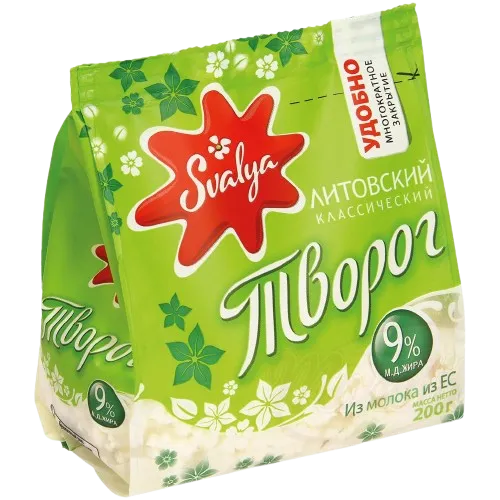 SVALYA - Fromage frais en grains (demi-gras) 9%, 200g