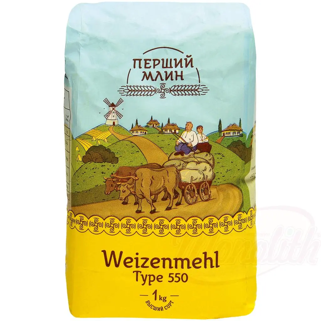 ПЕРШИЙ МЛИН - Farine de blé T55, 1kg