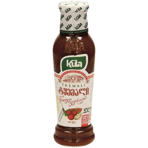KULA - Sauce géorgienne tkemali aux prunes rouges 365g
