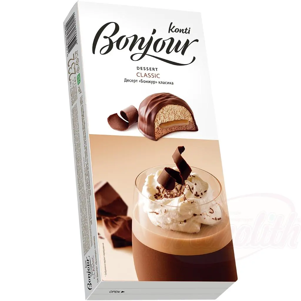 [92237] KONTI - Sucre mousseux  "Bonjour" classique 232g