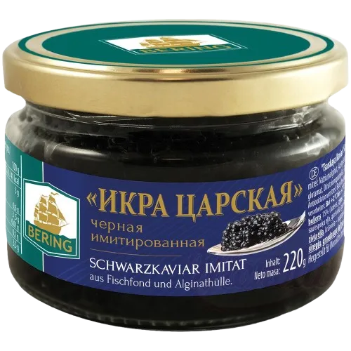 [15030] BERING - Caviar noir imitation "Tsarskaya Kaviar" 220g