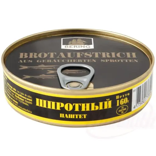 [31043] BERING - Pâté de sprats fumés 160g