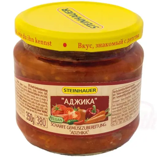 [43011] STEINHAUER - "Adzhika" Préparation de légumes épicés  380ml